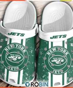 NFL New York Jets Football Crocs Comfortable Classic Shoes For Men Women
