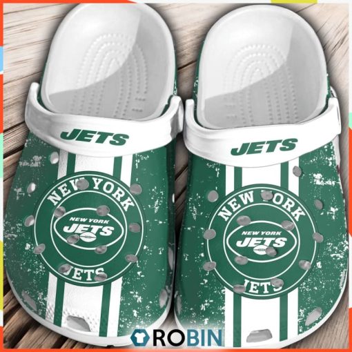 NFL New York Jets Football Crocs Comfortable Classic Shoes For Men Women