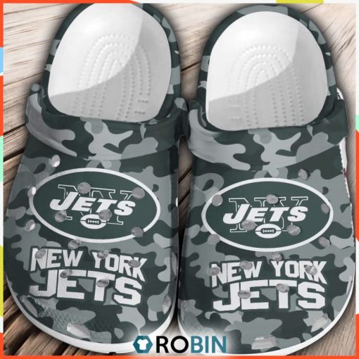 NFL New York Jets Football Crocs Comfortable Shoes Gift For Men Women