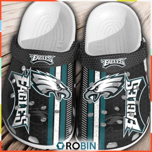 NFL Philadelphia Eagles Football Crocs Shoes Comfortable For Men Women