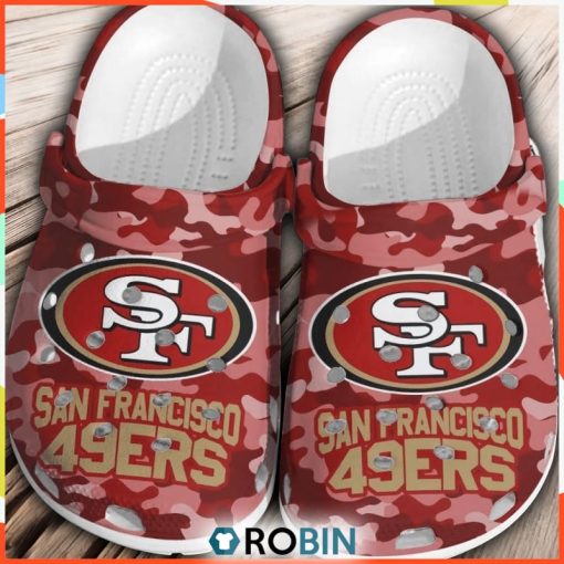 NFL San Francisco 49ers Crocs Comfortable Classic Shoes For Men Women