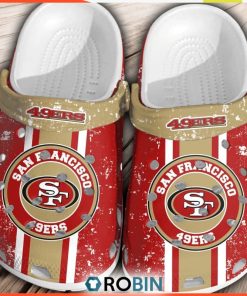 NFL San Francisco 49ers Crocs Comfortable Shoes For Men Women