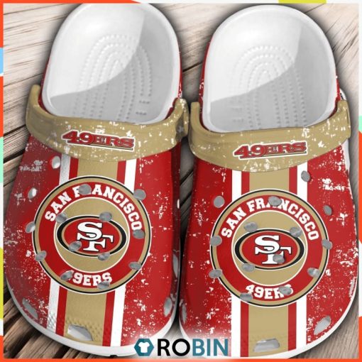 NFL San Francisco 49ers Crocs Comfortable Shoes For Men Women