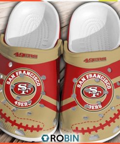 NFL San Francisco 49ers Crocs Shoes Comfortable For Men Women