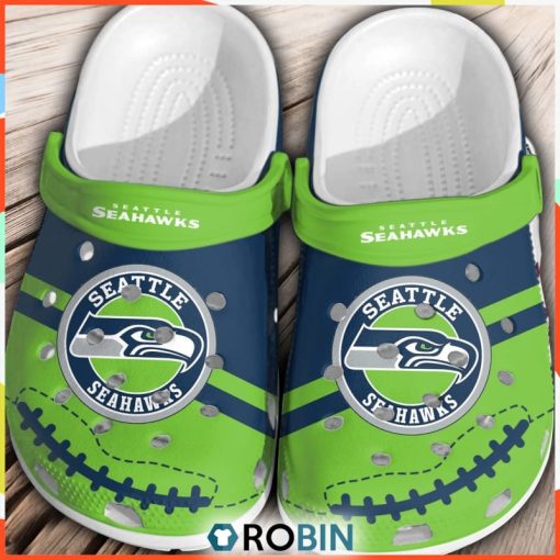 NFL Seattle Seahawks Crocs Comfortable Shoes Classic For Men Women