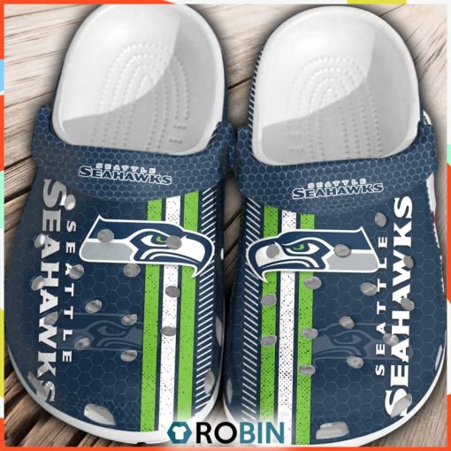 NFL Seattle Seahawks Crocs Comfortable Shoes For Men Women