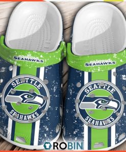 NFL Seattle Seahawks Crocs Shoes Comfortable For Men Women