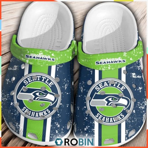 NFL Seattle Seahawks Crocs Shoes Comfortable For Men Women