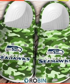 NFL Seattle Seahawks CrocsShoes Comfortable For Men Women
