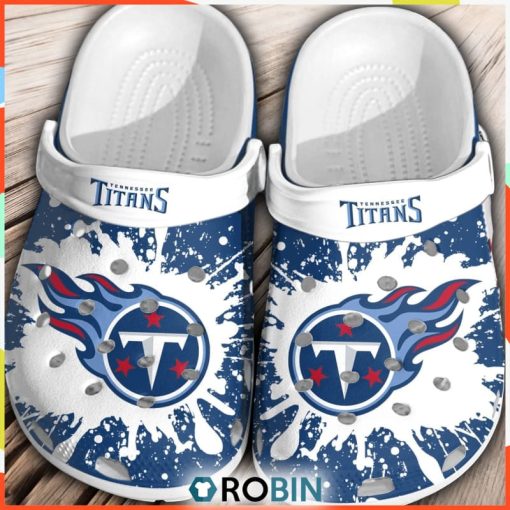 NFL Tennessee Titans CrocsShoes Comfortable For Men Women