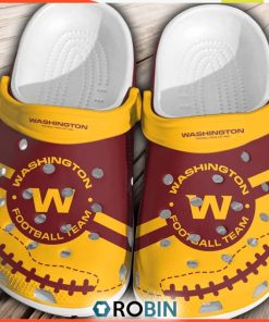 NFL Washington Football Crocs Shoes Classic For Men Women