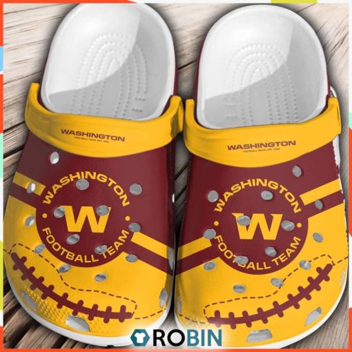 NFL Washington Football Crocs Shoes Classic For Men Women