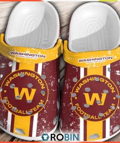 NFL Washington Football Crocs Shoes For Men Women