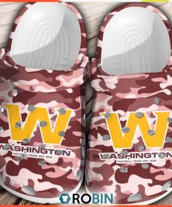 NFL Washington Football Crocs Shoes Gift For Men Women