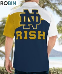Notre Dame Fighting Irish Hawaii Shirt Design New Summer For Fans, Fighting Irish Merchandise