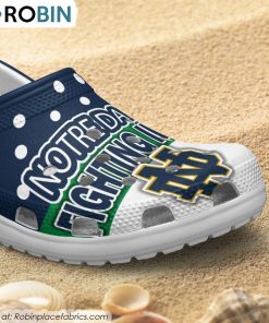 Notre Dame Fighting Irish Trending Style Crocs Shoes, Fighting Irish Gifts for Fans
