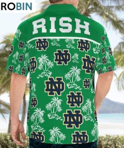 Notre Dame Fighting Irish Tropical Hawaiian Shirt Limited Edition, Notre Dame Fighting Irish Unique Gifts