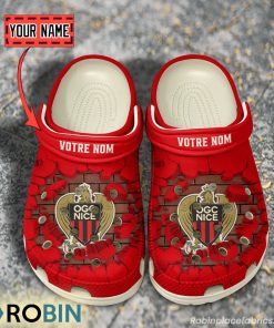 OGC Nice Break Cracked Hole Design Crocs Shoes