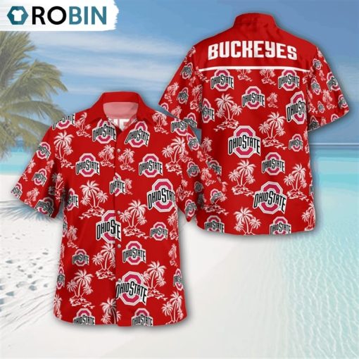 Ohio State Buckeyes Tropical Hawaiian Shirt Limited Edition, Ohio State Buckeyes Fan Shirt