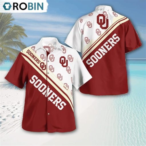 Oklahoma Sooners Standard Paradise Hawaiian Shirt, Oklahoma Sooners Merch