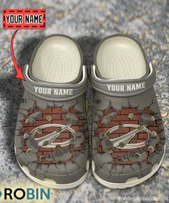 Oldsmobile Break Cracked Hole Design Crocs Shoes