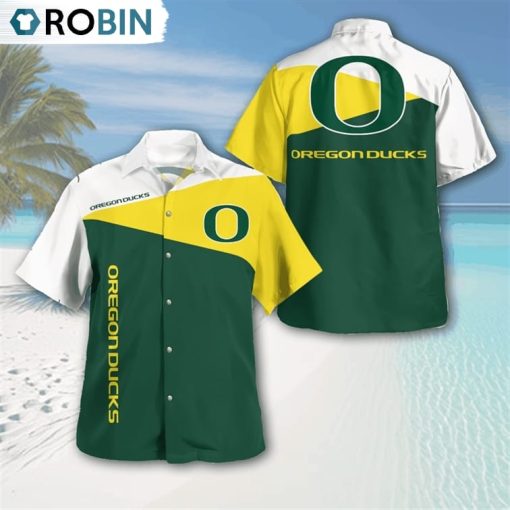 Oregon Ducks Hawaii Shirt Design New Summer For Fans, Oregon Ducks Merchandise