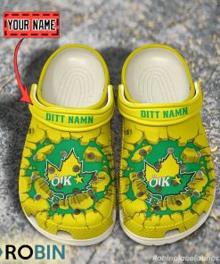 �stersunds IK Break Cracked Hole Design Crocs Shoes