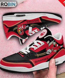 Ottawa Senators Bugs Bunny Custom Jordan 3 Sneakers