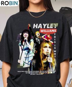 Paramore Band Shirt, Hayley Williams Unisex Hoodie, Sweatshirt