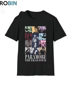 Paramore Band Shirt, Paramore The Eras Long Sleeve Hoodie