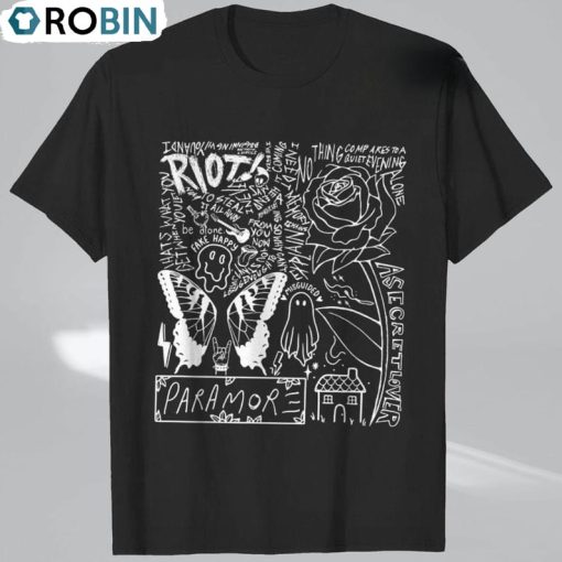 Paramore Band Shirt, Paramore Tour 2023 Crewneck Sweatshirt Tee Tops