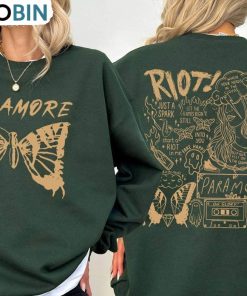 Paramore Band Shirt, Vintage Paramore Album Lyrics Tee Tops Hoodie