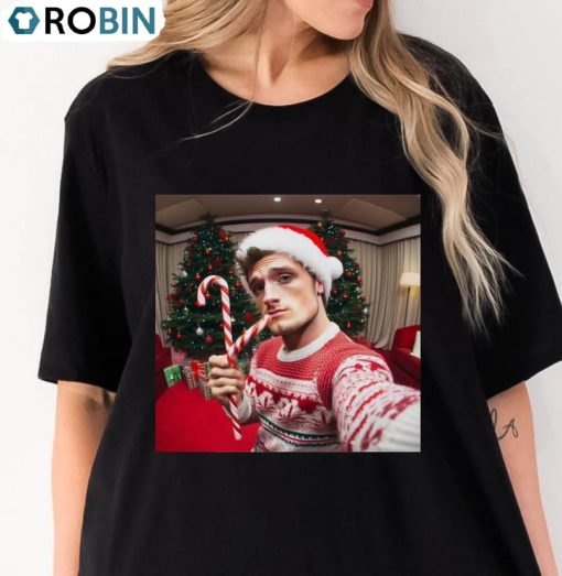 Peeta Mellark Shirt, All I Want For Christmas Crewneck Sweatshirt Hoodie