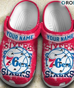 Philadelphia 76ers NBA Basketball Classic Crocs Shoes, 76ers Gifts Philadelphia 76ers NBA Basketball Classic Crocs Shoes, 76ers Gifts