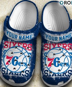 Philadelphia 76ers NBA Basketball Classic Crocs Shoes, Philadelphia 76ers Shoes