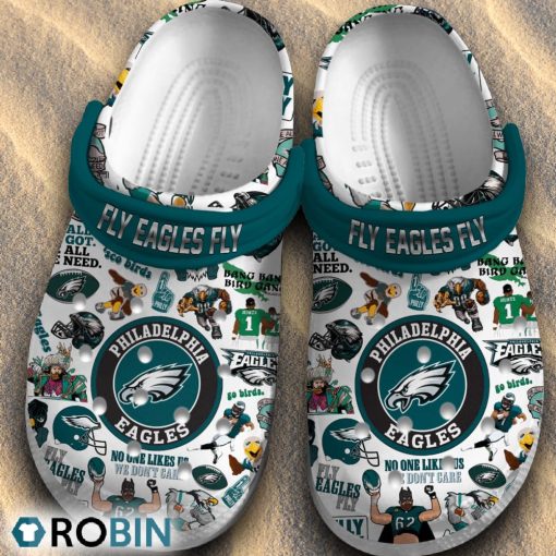 Philadelphia Eagles 3D Printed Classic Crocs, NFL Gifts