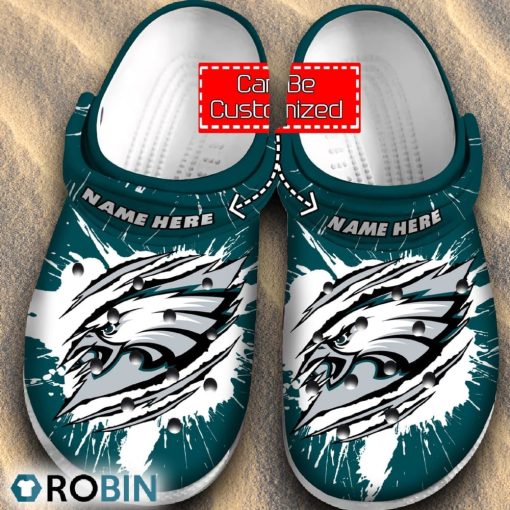 Philadelphia Eagles NFL Classic Crocs, Custom NFL Crocs