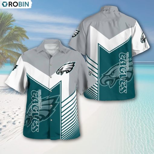 Philadelphia Eagles Standard AOP Button Shirt, Philadelphia Eagles Merchandise