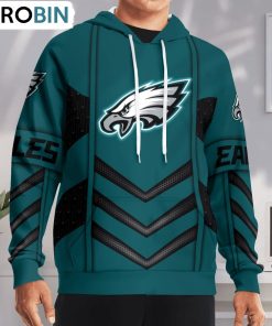Philadelphia Eagles Starter Extreme Hoodie and Zip Hoodie, Eagles Unique Gifts