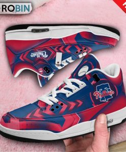 Philadelphia Phillies Custom Jordan 3 Sneakers