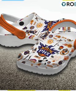 Phoenix Suns Basketball team NBA Classic Crocs Shoes, Suns Gifts for Fans