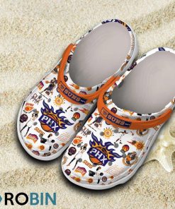 Phoenix Suns Basketball team NBA Classic Crocs Shoes, Suns Gifts for Fans