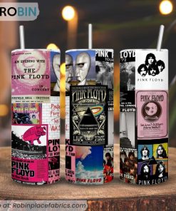 Pink Floyd 3D Printed Skinny Tumbler, Rock Band Tumbler Pink Floyd 3D Printed Skinny Tumbler, Rock Band Tumbler