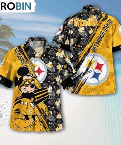 pittsburgh-steelers-mickey-mouse-floral-short-sleeve-hawaii-shirt-1
