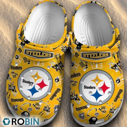 Pittsburgh Steelers NFL 3D Printed Classic Crocs