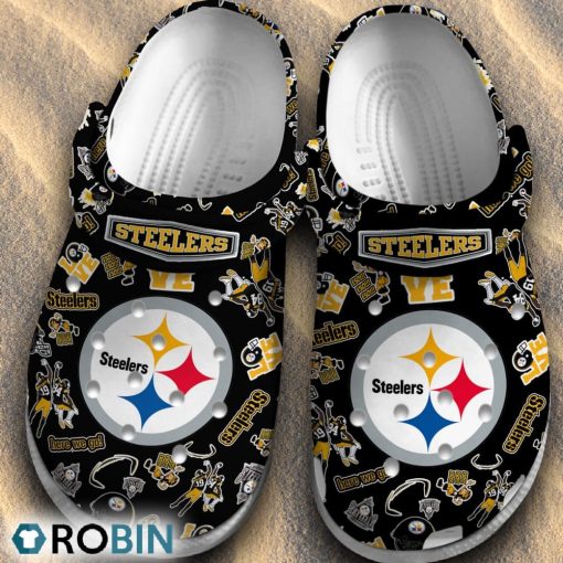 Pittsburgh Steelers NFL Classic Crocs Shoes