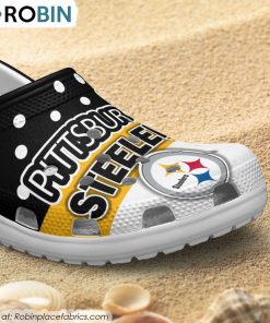 Pittsburgh Steelers Trending Style Crocs Shoes, Steelers Footwear