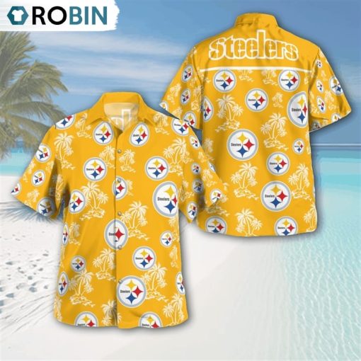 Pittsburgh Steelers Tropical Hawaiian Shirt Limited Edition, Steelers Gear