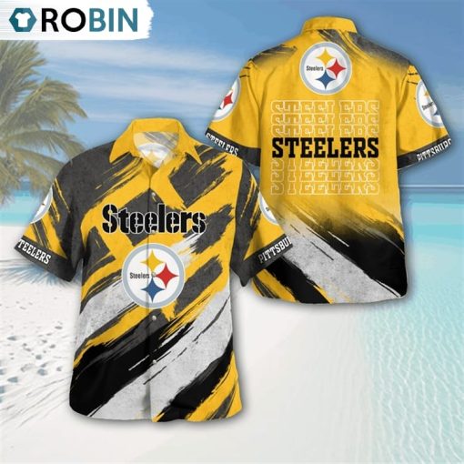 Pittsburgh Steelers Vintage Classic Button Shirt, Pittsburgh Steelers Unique Gifts