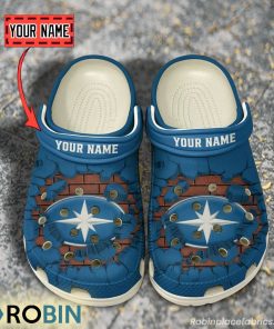 Polaris Break Cracked Hole Design Crocs Shoes